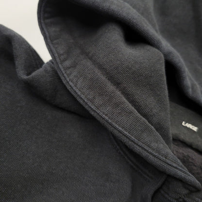 【中古品】【メンズ】 Supreme シュプリーム × NUMBER (N)INE ナンバーナイン HOODED SWEATSHIRT フーデッド スウェットシャツ パーカー 149-260929-as-07-izu サイズ：L カラー：ブラック 万代Net店
