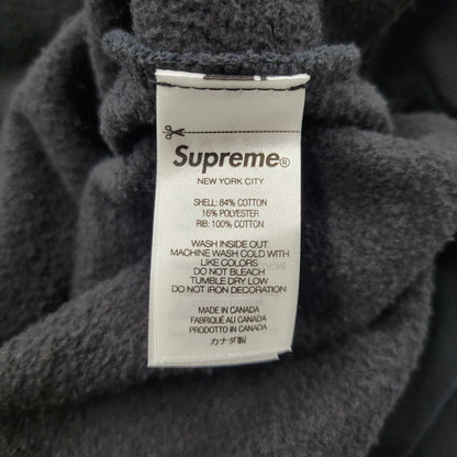 【中古品】【メンズ】 Supreme シュプリーム × NUMBER (N)INE ナンバーナイン HOODED SWEATSHIRT フーデッド スウェットシャツ パーカー 149-260929-as-07-izu サイズ：L カラー：ブラック 万代Net店