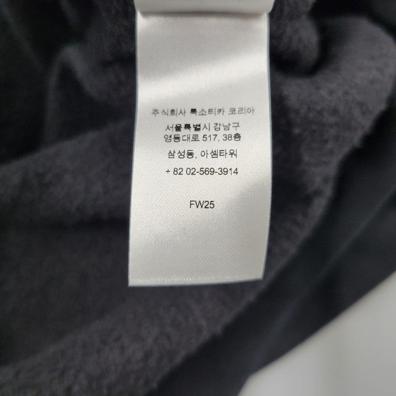 【中古品】【メンズ】 Supreme シュプリーム × NUMBER (N)INE ナンバーナイン HOODED SWEATSHIRT フーデッド スウェットシャツ パーカー 149-260929-as-07-izu サイズ：L カラー：ブラック 万代Net店