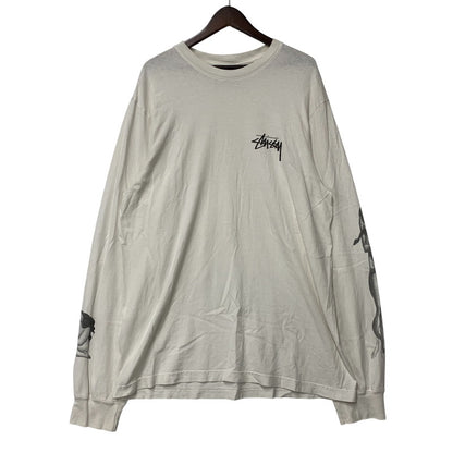 【中古品】【メンズ】 STUSSY ステューシー VINUS LS TEE ビーナス ロングスリーブ Tシャツ トップス 長袖 142-260930-cs-05-izu サイズ：XL カラー：ホワイト 万代Net店