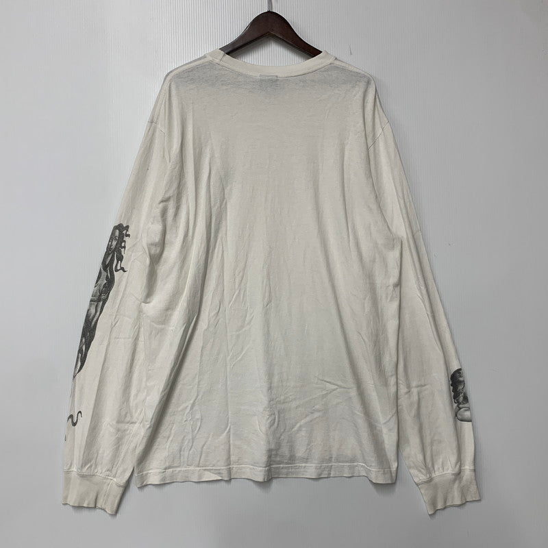 【中古品】【メンズ】 STUSSY ステューシー VINUS LS TEE ビーナス ロングスリーブ Tシャツ トップス 長袖 142-260930-cs-05-izu サイズ：XL カラー：ホワイト 万代Net店