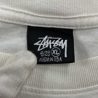 【中古品】【メンズ】 STUSSY ステューシー VINUS LS TEE ビーナス ロングスリーブ Tシャツ トップス 長袖 142-260930-cs-05-izu サイズ：XL カラー：ホワイト 万代Net店