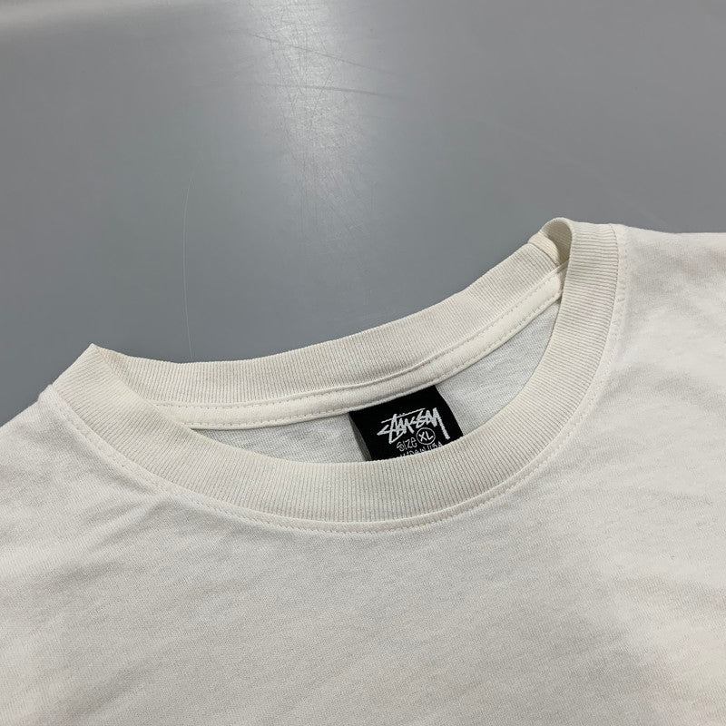 【中古品】【メンズ】 STUSSY ステューシー VINUS LS TEE ビーナス ロングスリーブ Tシャツ トップス 長袖 142-260930-cs-05-izu サイズ：XL カラー：ホワイト 万代Net店