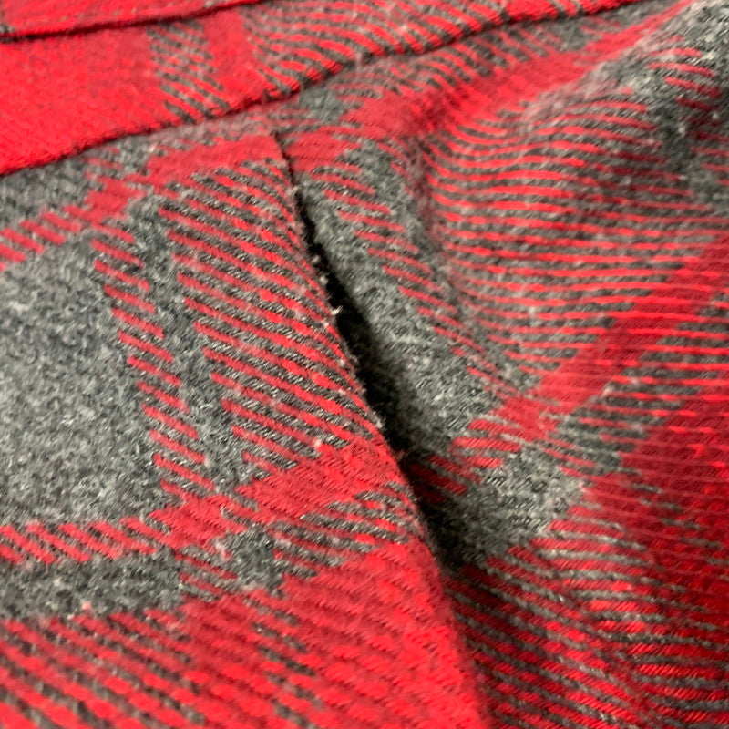 【中古品】【メンズ】 ORVIS オービス HEAVY CHECK SHIRT ヘビー チェック シャツ 長袖 146-261013-as-07-izu サイズ：L カラー：レッド系 万代Net店