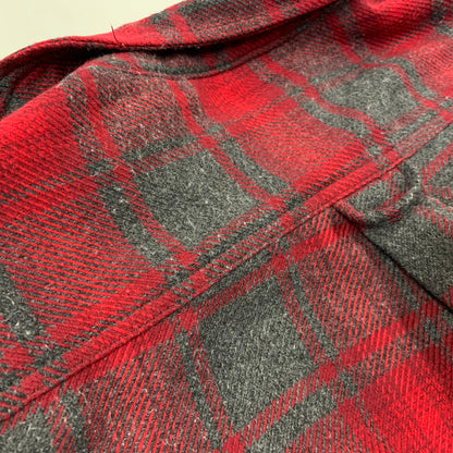 【中古品】【メンズ】 ORVIS オービス HEAVY CHECK SHIRT ヘビー チェック シャツ 長袖 146-261013-as-07-izu サイズ：L カラー：レッド系 万代Net店