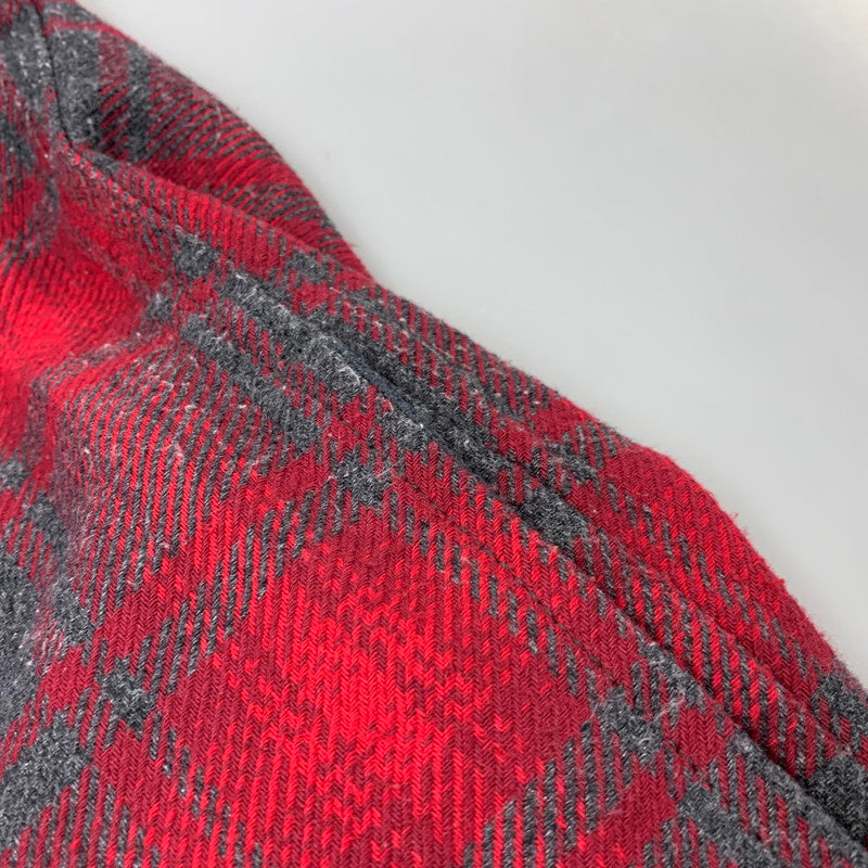 【中古品】【メンズ】 ORVIS オービス HEAVY CHECK SHIRT ヘビー チェック シャツ 長袖 146-261013-as-07-izu サイズ：L カラー：レッド系 万代Net店