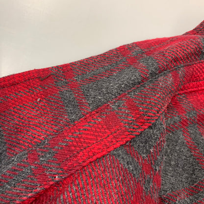 【中古品】【メンズ】 ORVIS オービス HEAVY CHECK SHIRT ヘビー チェック シャツ 長袖 146-261013-as-07-izu サイズ：L カラー：レッド系 万代Net店