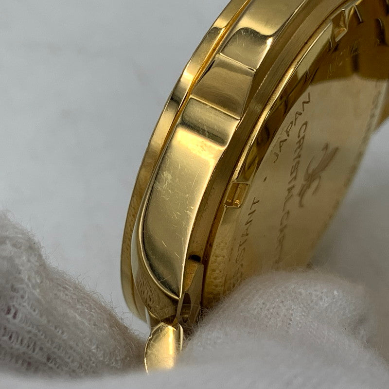 【中古品】【メンズ/レディース】 CRYSTAL CARTER クリスタルカーター FELIX 2 QUARTZ WATCH 92415-72 フィリックス2 クォーツ 時計 腕時計 197-261002-ay-02-izu カラー：ゴールド×ブラック 万代Net店