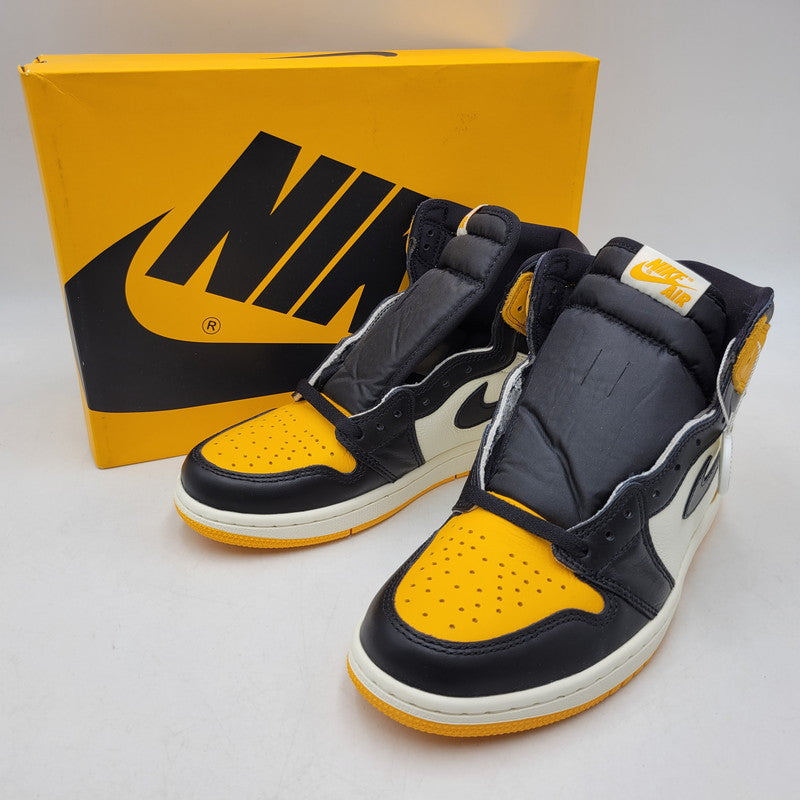 【中古美品】【メンズ/レディース】 NIKE ナイキ 555088-711 AIR JORDAN 1 RETRO HIGH OG エア ジョーダン ワン レトロ ハイ オリジナル スニーカー シューズ 靴 160-260930-cs-12-izu サイズ：26cm カラー：TAXI/BLACK-SAIL 万代Net店