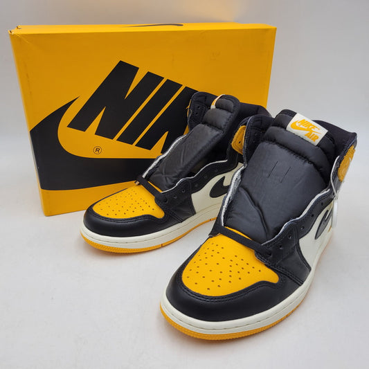 【中古美品】【メンズ/レディース】 NIKE ナイキ 555088-711 AIR JORDAN 1 RETRO HIGH OG エア ジョーダン ワン レトロ ハイ オリジナル スニーカー シューズ 靴 160-260930-cs-12-izu サイズ：26cm カラー：TAXI/BLACK-SAIL 万代Net店