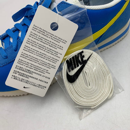 【中古美品】【メンズ】 NIKE ナイキ HF0263-402 CORTEZ TXT コルテッツ テキスタイル スニーカー 靴 160-261003-sm-03-izu サイズ：27.5ｃｍ カラー：BLUE YELLOW 万代Net店
