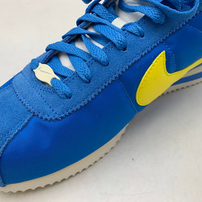 【中古美品】【メンズ】 NIKE ナイキ HF0263-402 CORTEZ TXT コルテッツ テキスタイル スニーカー 靴 160-261003-sm-03-izu サイズ：27.5ｃｍ カラー：BLUE YELLOW 万代Net店