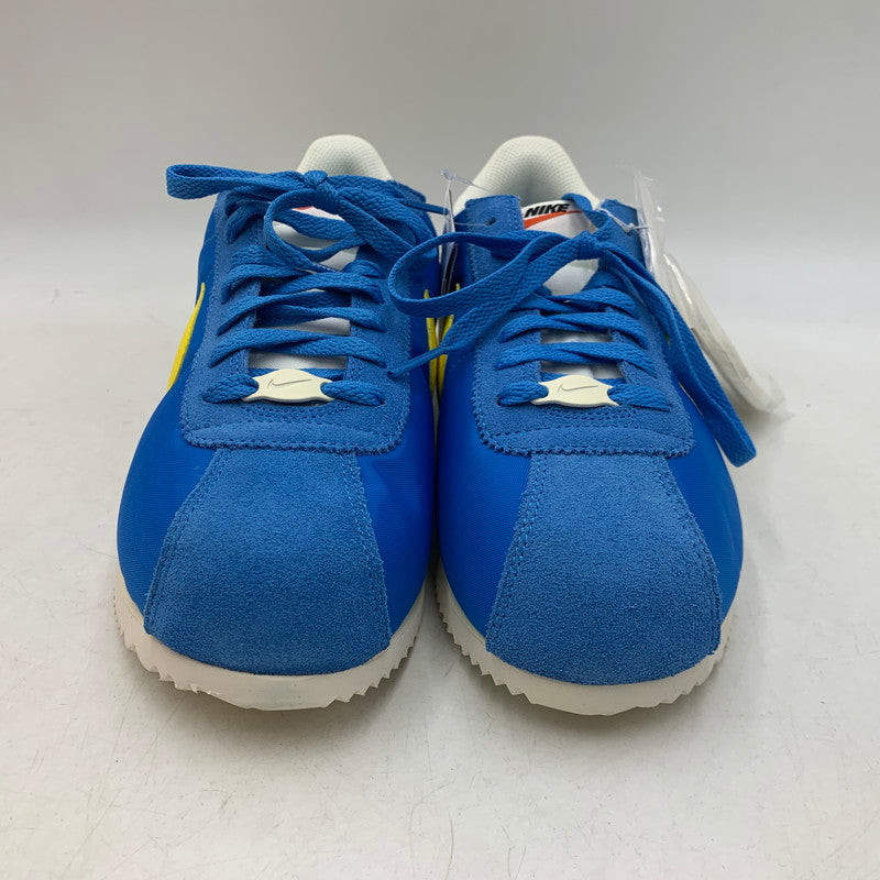 【中古美品】【メンズ】 NIKE ナイキ HF0263-402 CORTEZ TXT コルテッツ テキスタイル スニーカー 靴 160-261003-sm-03-izu サイズ：27.5ｃｍ カラー：BLUE YELLOW 万代Net店