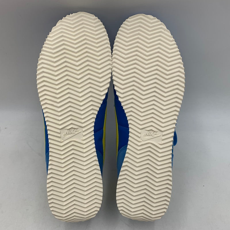 【中古美品】【メンズ】 NIKE ナイキ HF0263-402 CORTEZ TXT コルテッツ テキスタイル スニーカー 靴 160-261003-sm-03-izu サイズ：27.5ｃｍ カラー：BLUE YELLOW 万代Net店