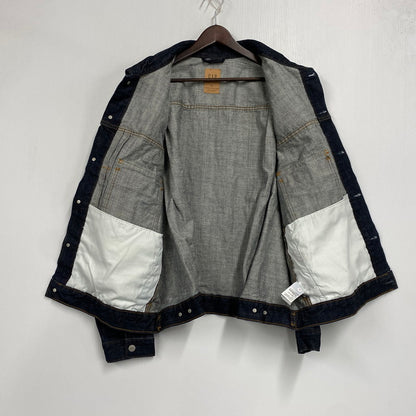 【中古品】【メンズ】 GAP ギャップ 2ND TYPE DENIM JACKET セカンドタイプ デニムジャケット アウター 147-261003-ya-09-izu サイズ：XL カラー：インディゴ 万代Net店
