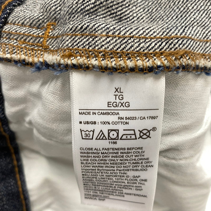 【中古品】【メンズ】 GAP ギャップ 2ND TYPE DENIM JACKET セカンドタイプ デニムジャケット アウター 147-261003-ya-09-izu サイズ：XL カラー：インディゴ 万代Net店