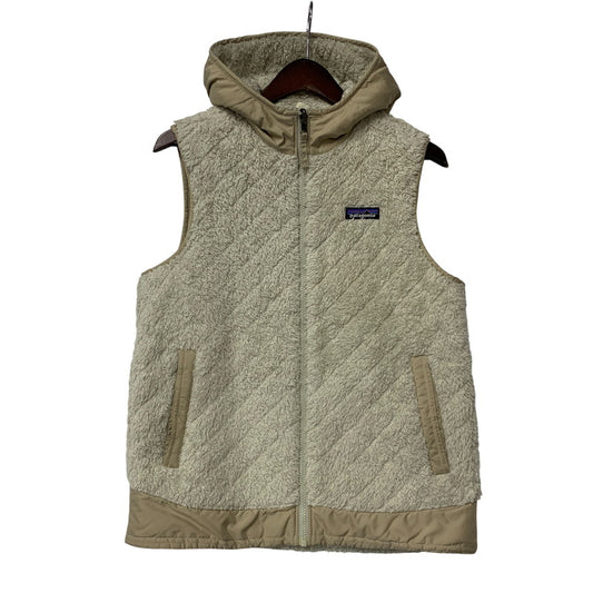【中古品】【レディース】 PATAGONIA パタゴニア 25220FA15 WOMEN'S REVERSIBLE LOS GATOS HOODED VEST ウィメンズ リバーシブル ロス ガトス フーデッド ベスト アウター 168-260930-cs-09-izu サイズ：M カラー：ベージュ 万代Net店