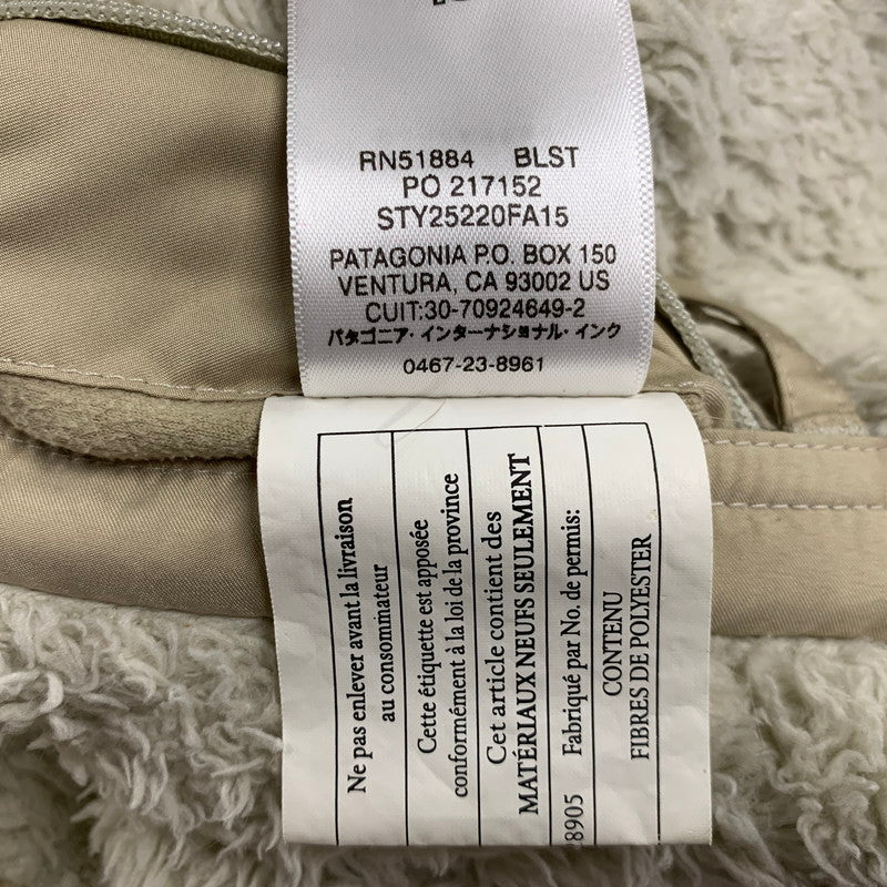 【中古品】【レディース】 PATAGONIA パタゴニア 25220FA15 WOMEN'S REVERSIBLE LOS GATOS HOODED VEST ウィメンズ リバーシブル ロス ガトス フーデッド ベスト アウター 168-260930-cs-09-izu サイズ：M カラー：ベージュ 万代Net店