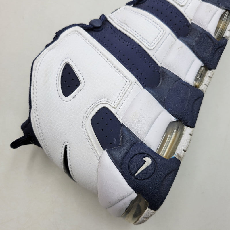 【中古品】【メンズ】 NIKE ナイキ FQ8182-100 AIR MORE UPTEMPO 96 エア モア アップテンポ スニーカー シューズ 靴 160-260930-cs-11-izu サイズ：27.5cm カラー：WHITE/MIDNIGHT NAVY 万代Net店