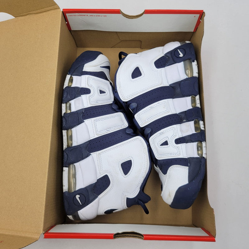 【中古品】【メンズ】 NIKE ナイキ FQ8182-100 AIR MORE UPTEMPO 96 エア モア アップテンポ スニーカー シューズ 靴 160-260930-cs-11-izu サイズ：27.5cm カラー：WHITE/MIDNIGHT NAVY 万代Net店