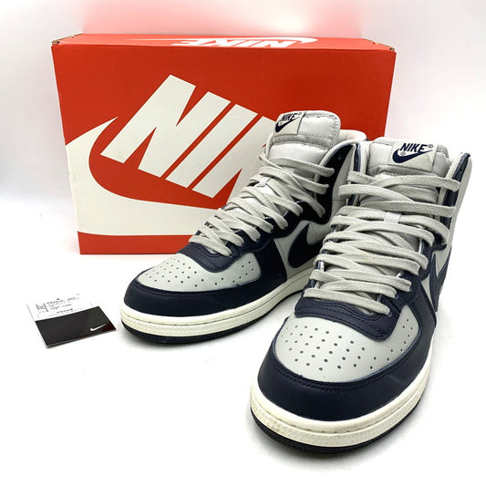 【中古品】【メンズ】 NIKE ナイキ FB1832-001 TERMINATOR HIGH ターミネーター ハイ(2022) スニーカー 靴 160-261003-sm-06-izu サイズ：27.5ｃｍ カラー：GRANITE/DARK OBSIDIAN-SAIL 万代Net店