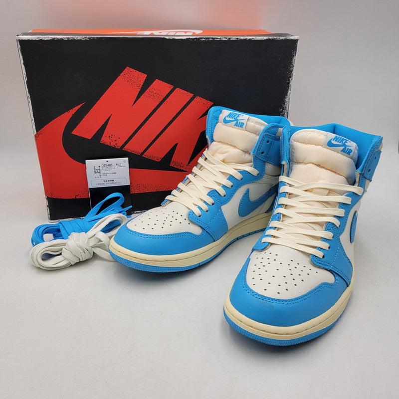 【中古品】【メンズ】 NIKE ナイキ AIR JORDAN 1 RETRO HIGH OG "UNC REIMAGINED" DZ5485-402 エアジョーダン 1 レトロ ハイ オリジナル スニーカー シューズ 靴 160-260930-ay-01-izu サイズ：27.5cm カラー：DARK POWDER BLUE 万代Net店