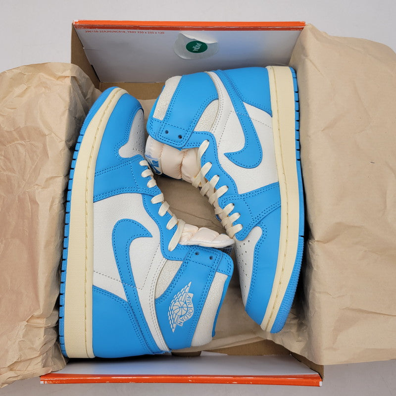 【中古品】【メンズ】 NIKE ナイキ AIR JORDAN 1 RETRO HIGH OG "UNC REIMAGINED" DZ5485-402 エアジョーダン 1 レトロ ハイ オリジナル スニーカー シューズ 靴 160-260930-ay-01-izu サイズ：27.5cm カラー：DARK POWDER BLUE 万代Net店
