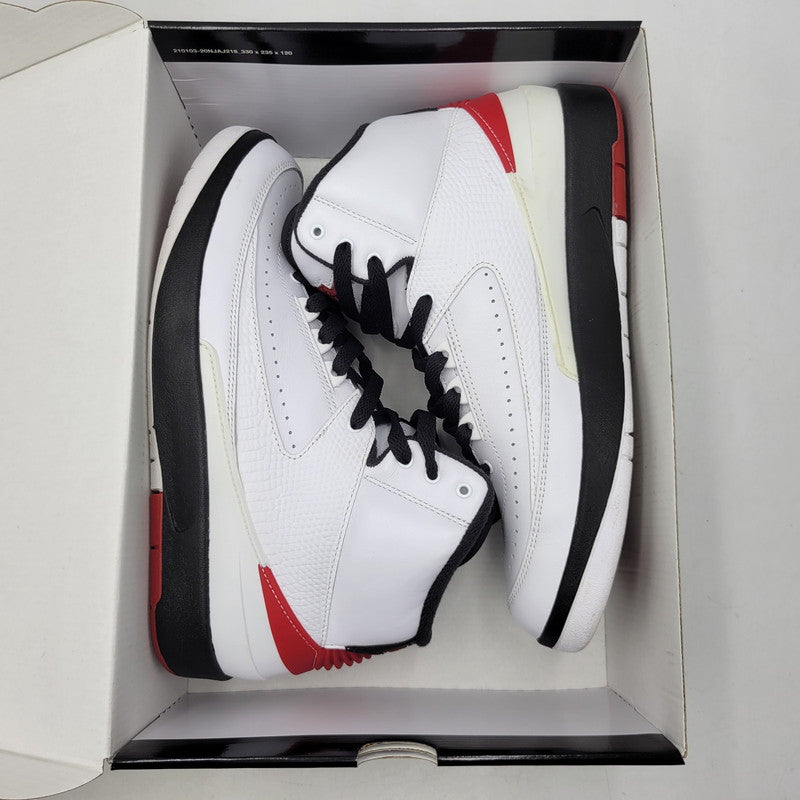 【中古品】【メンズ】 NIKE ナイキ DX2454-106 AIR JORDAN 2 OG エア ジョーダン オリジナル スニーカー シューズ 靴 160-260930-cs-13-izu サイズ：27cm カラー：WHITE/VARSITY RED-BLACK 万代Net店