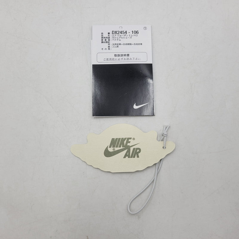 【中古品】【メンズ】 NIKE ナイキ DX2454-106 AIR JORDAN 2 OG エア ジョーダン オリジナル スニーカー シューズ 靴 160-260930-cs-13-izu サイズ：27cm カラー：WHITE/VARSITY RED-BLACK 万代Net店