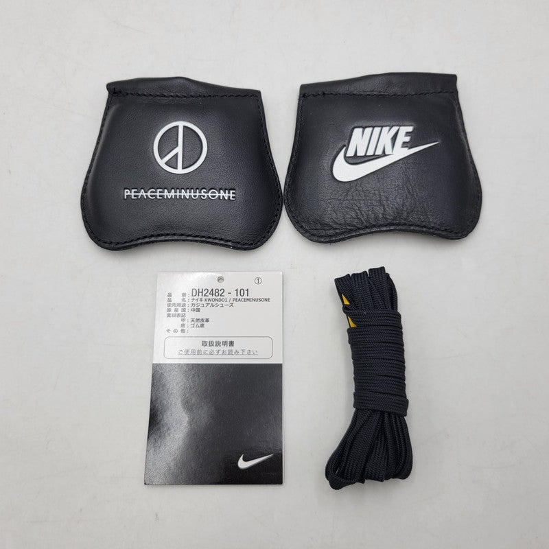 【中古品】【メンズ】 NIKE ナイキ×PEACEMINUSONE ピースマイナスワン DH2482-101 KWONDO 1 クウォンド G-DRAGON ジードラゴン スニーカー シューズ 靴 160-260930-cs-14-izu サイズ：27.5cm カラー：WHITE/BALCK-BLACK 万代Net店