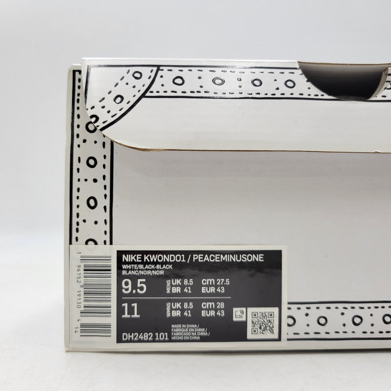 【中古品】【メンズ】 NIKE ナイキ×PEACEMINUSONE ピースマイナスワン DH2482-101 KWONDO 1 クウォンド G-DRAGON ジードラゴン スニーカー シューズ 靴 160-260930-cs-14-izu サイズ：27.5cm カラー：WHITE/BALCK-BLACK 万代Net店