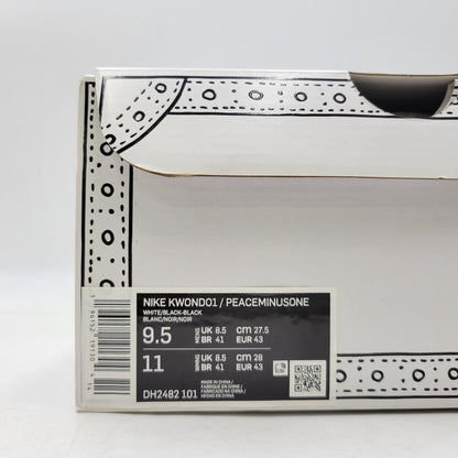 【中古品】【メンズ】 NIKE ナイキ×PEACEMINUSONE ピースマイナスワン DH2482-101 KWONDO 1 クウォンド G-DRAGON ジードラゴン スニーカー シューズ 靴 160-260930-cs-14-izu サイズ：27.5cm カラー：WHITE/BALCK-BLACK 万代Net店