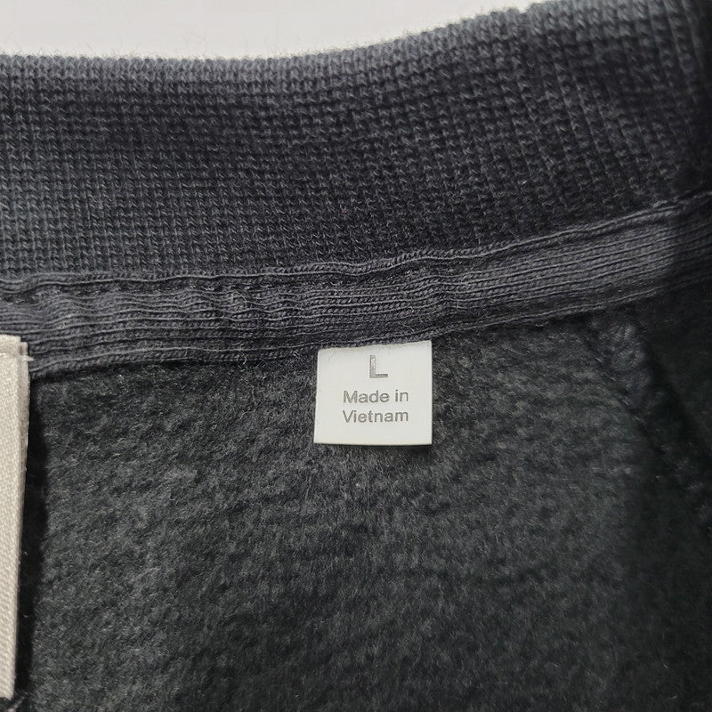 【中古美品】【メンズ】 FEAR OF GOD ESSENTIALS フィアオブゴッド エッセンシャルズ CREWNECK SWEAT SHIRT クルーネック スウェットシャツ 142-260929-as-09-izu サイズ：L カラー：ブラック 万代Net店