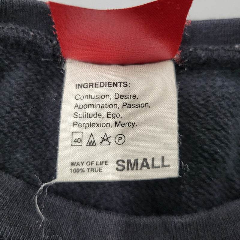 【中古品】【メンズ】 WTAPS ダブルタップス INGREDIENTS CREWNECK SWEAT クルーネック スウェット トレーナー 142-260929-as-08-izu サイズ：S カラー：ブラック 万代Net店
