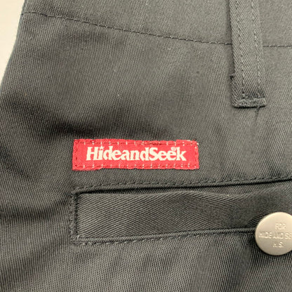 【中古品】【メンズ】 HIDE AND SEEK ハイド・アンド・シーク HP-030725 25SS B-WORK PANTS ワーク パンツ ズボン ボトムス 153-260929-ya-04-izu サイズ：M カラー：ブラック 万代Net店