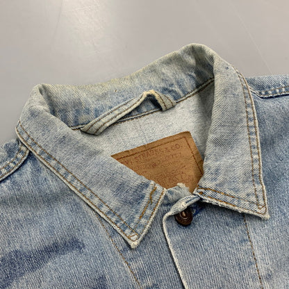 【現状渡し品】【メンズ】 LEVI'S リーバイス 75525-0412 カナダ製 00’S DENIM JACKET デニム ジャケット アウター 146-260930-cs-07-izu サイズ：M カラー：インディゴ 万代Net店
