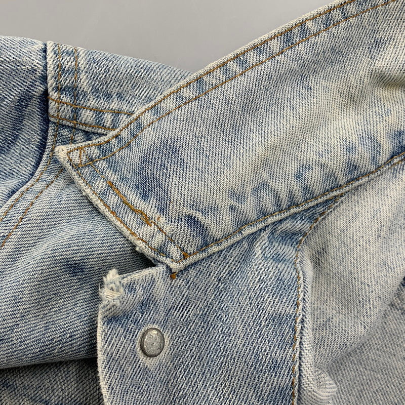 【現状渡し品】【メンズ】 LEVI'S リーバイス 75525-0412 カナダ製 00’S DENIM JACKET デニム ジャケット アウター 146-260930-cs-07-izu サイズ：M カラー：インディゴ 万代Net店