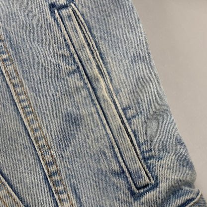 【現状渡し品】【メンズ】 LEVI'S リーバイス 75525-0412 カナダ製 00’S DENIM JACKET デニム ジャケット アウター 146-260930-cs-07-izu サイズ：M カラー：インディゴ 万代Net店