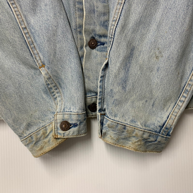 【現状渡し品】【メンズ】 LEVI'S リーバイス 75525-0412 カナダ製 00’S DENIM JACKET デニム ジャケット アウター 146-260930-cs-07-izu サイズ：M カラー：インディゴ 万代Net店
