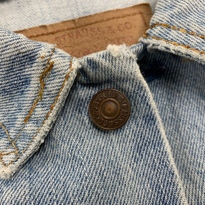 【現状渡し品】【メンズ】 LEVI'S リーバイス 75525-0412 カナダ製 00’S DENIM JACKET デニム ジャケット アウター 146-260930-cs-07-izu サイズ：M カラー：インディゴ 万代Net店