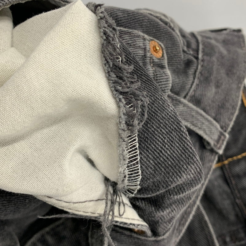 【現状渡し品】【メンズ】 LEVI'S リーバイス 刻印511 USA製 560 BAGGY DENIM PANTS バギー デニム パンツ ズボン ボトムス 157-260929-ya-05-izu サイズ：36×34 カラー：ブラック 万代Net店