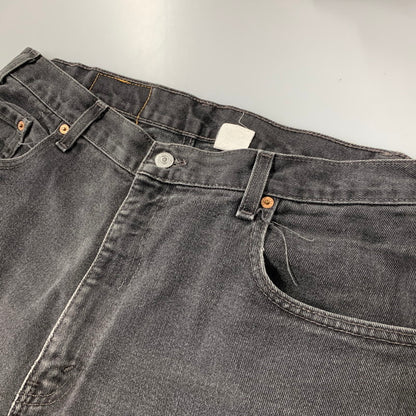 【現状渡し品】【メンズ】 LEVI'S リーバイス 刻印511 USA製 560 BAGGY DENIM PANTS バギー デニム パンツ ズボン ボトムス 157-260929-ya-05-izu サイズ：36×34 カラー：ブラック 万代Net店