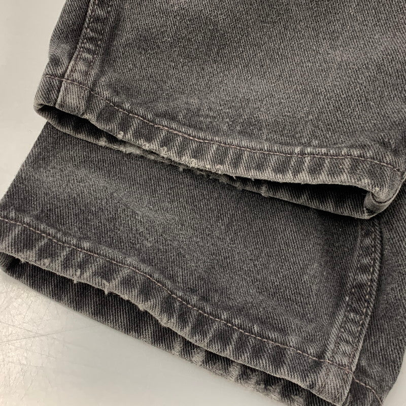 【現状渡し品】【メンズ】 LEVI'S リーバイス 刻印511 USA製 560 BAGGY DENIM PANTS バギー デニム パンツ ズボン ボトムス 157-260929-ya-05-izu サイズ：36×34 カラー：ブラック 万代Net店