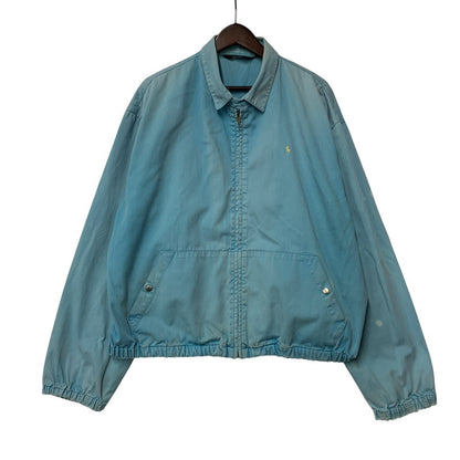 【現状渡し品】【メンズ】 POLO BY RALPH LAUREN ポロバイラルフローレン 三角タグ SWINGTOP JACKET スイングトップ ジャケット アウター 146-261001-kh-09-izu サイズ：XL カラー：ライトブルー 万代Net店