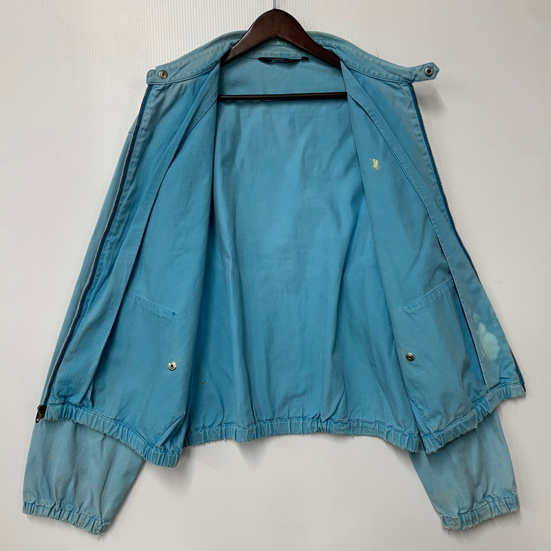 【現状渡し品】【メンズ】 POLO BY RALPH LAUREN ポロバイラルフローレン 三角タグ SWINGTOP JACKET スイングトップ ジャケット アウター 146-261001-kh-09-izu サイズ：XL カラー：ライトブルー 万代Net店