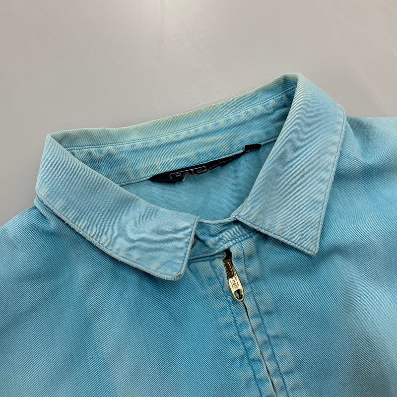 【現状渡し品】【メンズ】 POLO BY RALPH LAUREN ポロバイラルフローレン 三角タグ SWINGTOP JACKET スイングトップ ジャケット アウター 146-261001-kh-09-izu サイズ：XL カラー：ライトブルー 万代Net店