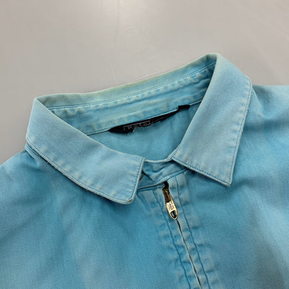 【現状渡し品】【メンズ】 POLO BY RALPH LAUREN ポロバイラルフローレン 三角タグ SWINGTOP JACKET スイングトップ ジャケット アウター 146-261001-kh-09-izu サイズ：XL カラー：ライトブルー 万代Net店
