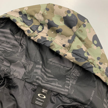 【中古品】【メンズ】 OAKLEY オークリー 412823 ENHANCE INSULATION JACKET 9.7 エンハンス インサレーション ジャケット アウター 148-260930-kh-06-izu サイズ：L カラー：マルチ 万代Net店