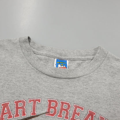 【中古品】【メンズ】 PEANUTS ピーナッツ メキシコ製 SNOOPY 00’S HEART BREAKER！TEE スヌーピー 00’S ハートブレイカー Tシャツ トップス 半袖 146-261003-sm-09-izu サイズ：XL カラー：グレー 万代Net店
