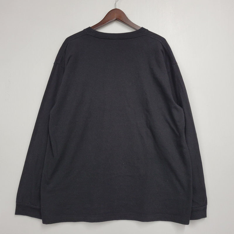 【中古品】【メンズ】 CALEE キャリー SNAKE SKULL DROP LOGO TEE スカル スネイク ドロップ ロゴ Tシャツ トップス　長袖 142-261003-sm-07-izu サイズ：L カラー：ブラック 万代Net店